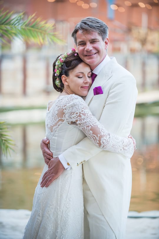 GERMANY, AUSTRIA, SWITZERLAND ONLY! Hochzeit von Jasmin Wagner und Frank Sippel auf dem Gelände der Malzfabrik in Berlin Schöneberg / 120915 (FOTO: DUKAS/ACTIONPRESS) *** Local Caption *** 20493879