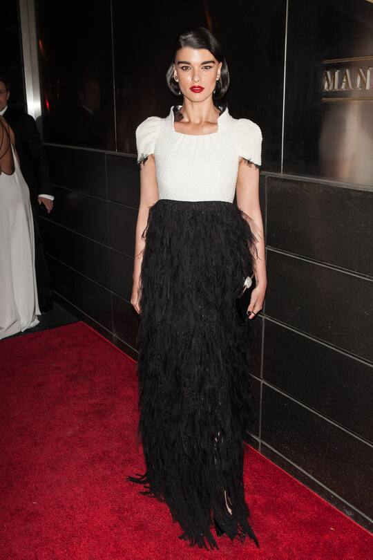 Best Dressed Crystal Renn