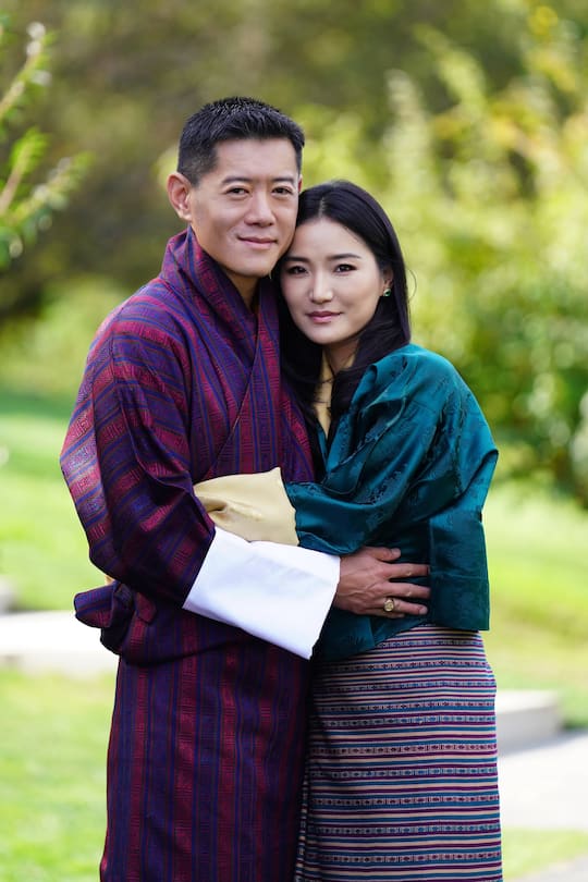 Königin Jetsun von Bhutan wusste schon früh, wen sie heiraten will: König Jigme von Bhutan.