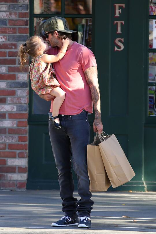 Harper Beckham David Beckham