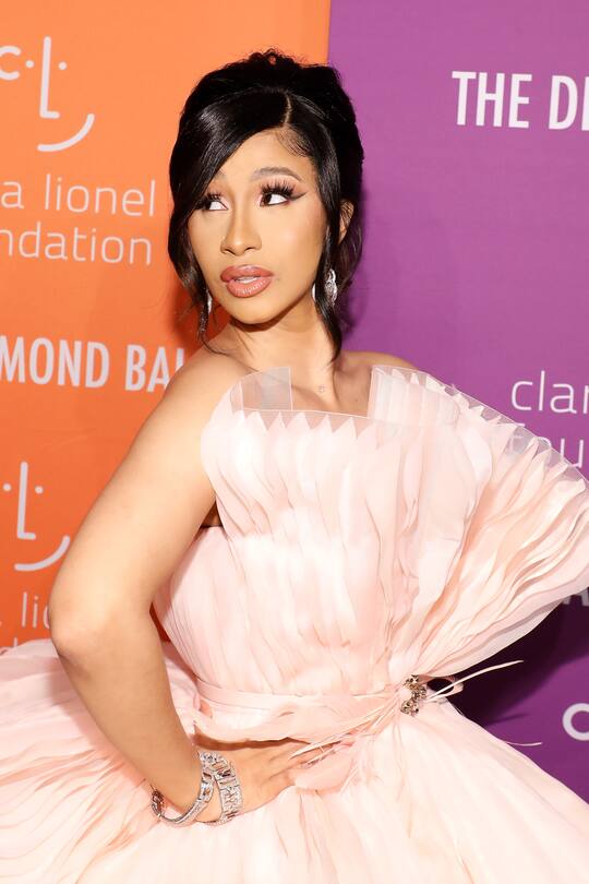 NEW YORK, NEW YORK - SEPTEMBER 12: Cardi B attends the 5th Annual Diamond Ball benefiting the Clara Lionel Foundation at Cipriani Wall Street on September 12, 2019 in New York City. (Photo by Taylor Hill/WireImage)