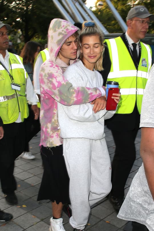 Justin Bieber Hailey Baldwin Kater-Look