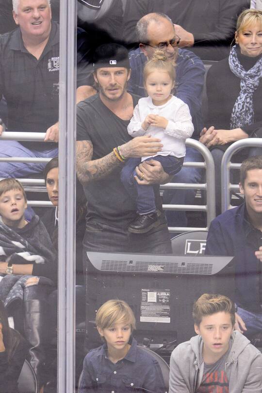Harper Beckham David Beckham