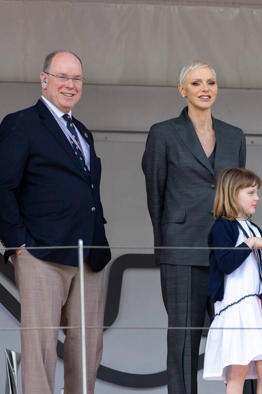 Fürstin Charlène und Fürst Albert von Monaco
