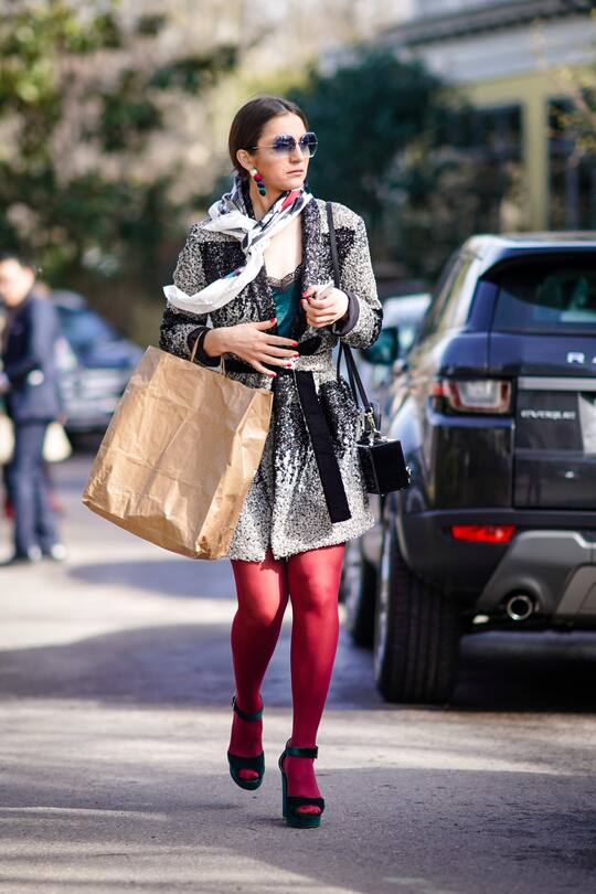 Strumpfhosen Street Style