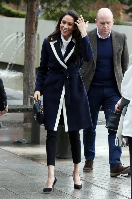 BIRMINGHAM, ENGLAND - MARCH 08: Prince Harry and Meghan Markle seen visiting Millenium Point on March 8, 2018 in Birmingham, England. (Photo by Neil Mockford/GC Images)