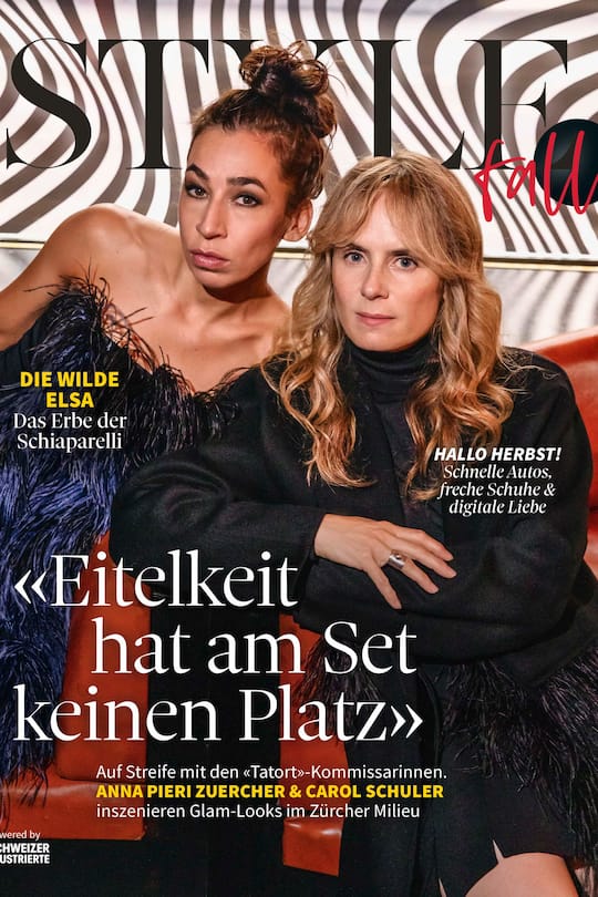die beiden «Tatort»-Stars Anna Pieri Zuercher und Carol Schuler auf dem neuen STYLE Cover.