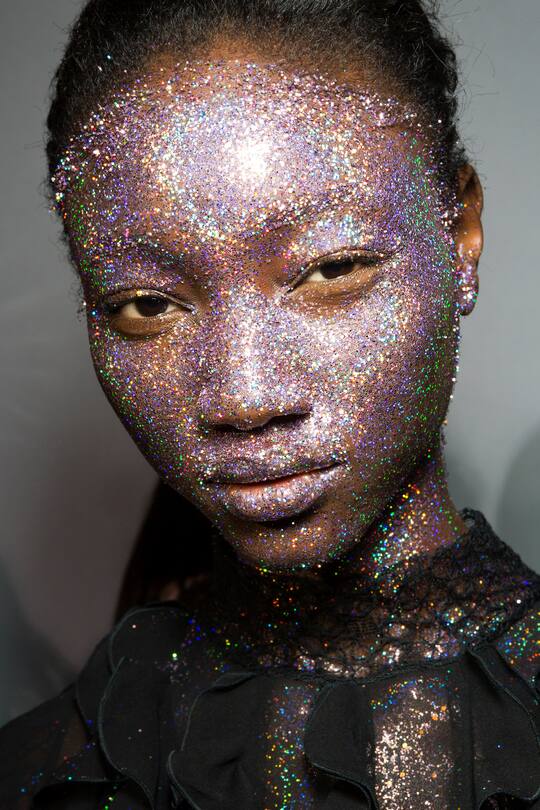 Glitter-Augen