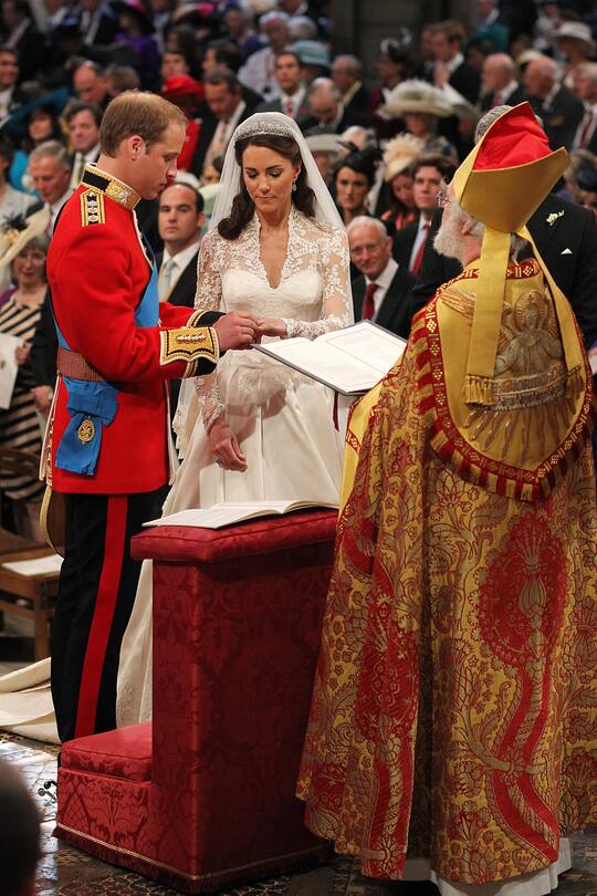 RW2011 Will Kate Trauung Ringübergabe