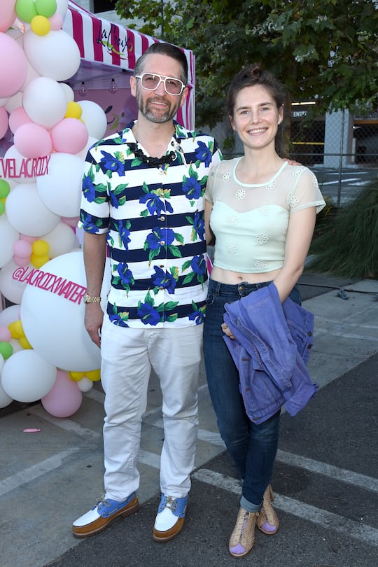 Amanda Knox und Christopher Robinson