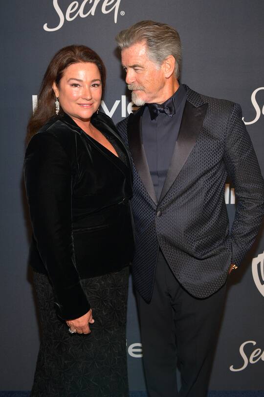 Pierce Brosnan und Keely Shaye Smith