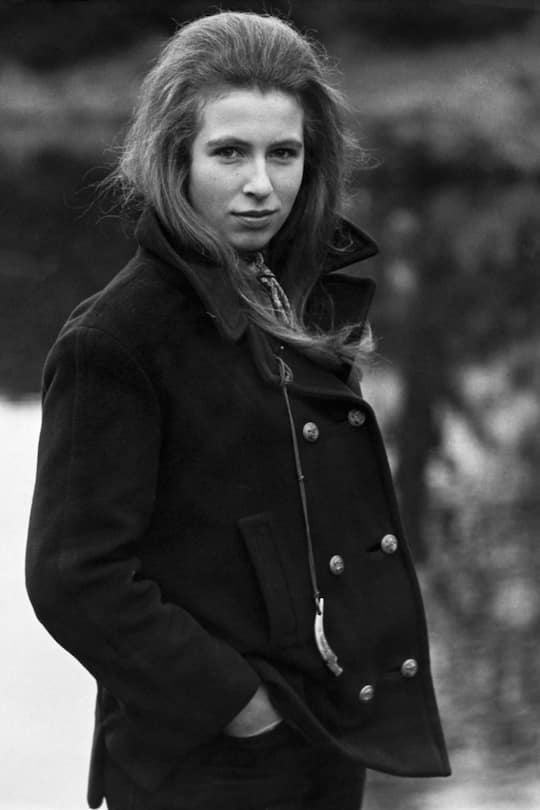 Princess Anne in the grounds of Sandringham, before the 1969 Royal Tour of Australia and New Zealand. (Photo by © Hulton-Deutsch Collection/CORBIS/Corbis via Getty Images)
