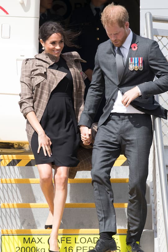 Harry Meghan Flugzeug