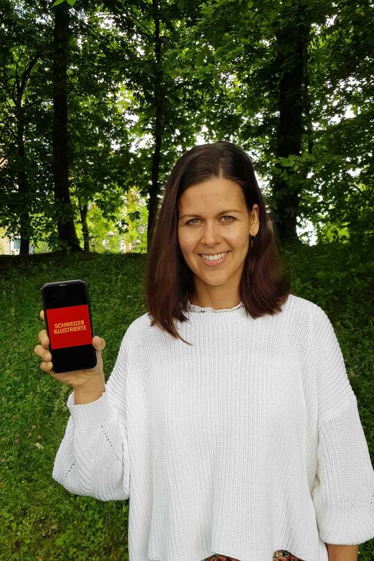 Melanie Oesch im SI-Live-Talk