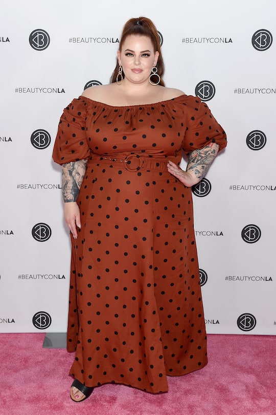 LOS ANGELES, CA - AUGUST 11: Tess Holiday attends Beautycon Los Angeles 2019 Day 2 Pink Carpet at Los Angeles Convention Center on August 11, 2019 in Los Angeles, California. (Photo by Gregg DeGuire/FilmMagic)