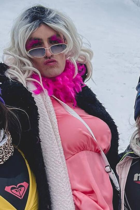 Daniel Yule als Drag Queen