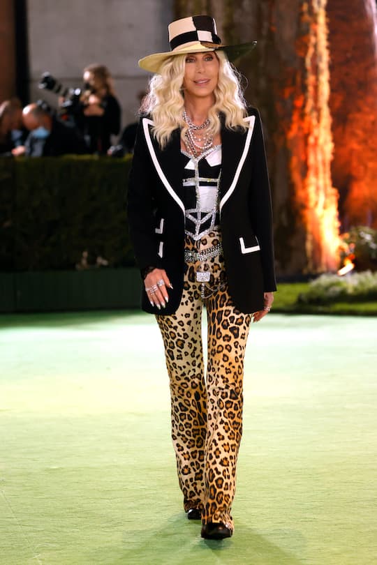 LOS ANGELES, CALIFORNIA - SEPTEMBER 25: Cher attends The Academy Museum Of Motion Pictures Opening Gala at Academy Museum of Motion Pictures on September 25, 2021 in Los Angeles, California. (Photo by Frazer Harrison/Getty Images)