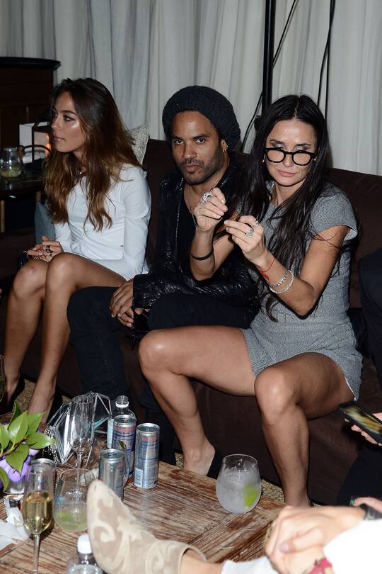 Demi Moore bizarrer Auftritt Alkohol Drogen Chanel Party