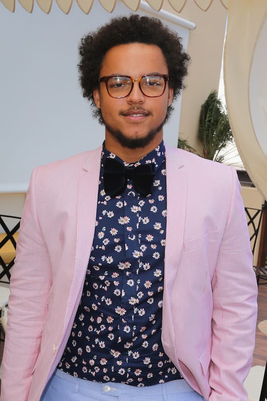 MELBOURNE, AUSTRALIA - NOVEMBER 09: DJ Connor Cruise, son of Tom Cruise and Nicole Kidman attends the Emirates marquee during Stakes Day at Flemington Racecourse on November 9, 2013 in Melbourne, Australia. (Photo by Scott Barbour/Getty Images)