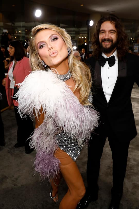 Heidi Klum und Tom Kaulitz an den Golden Globes 2023