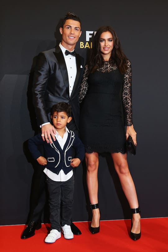 irina shayk ronaldo cristiano jr.