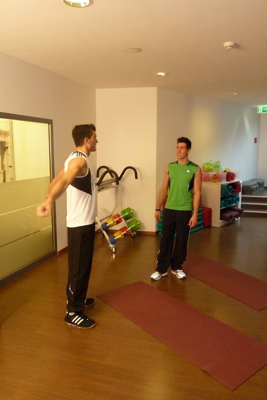 Mister-Schweiz-Kandidaten 2011, Fitness Davide Garruti, Sandro De Mattio