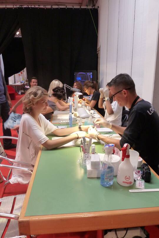 Miss Schweiz 2011 Nachmittag Backstage 3