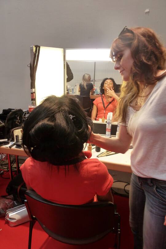 Miss Schweiz 2011 Nachmittag Backstage 18