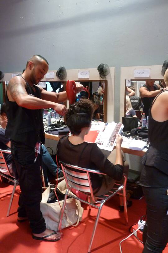 Miss Schweiz 2011 Nachmittag Backstage 8