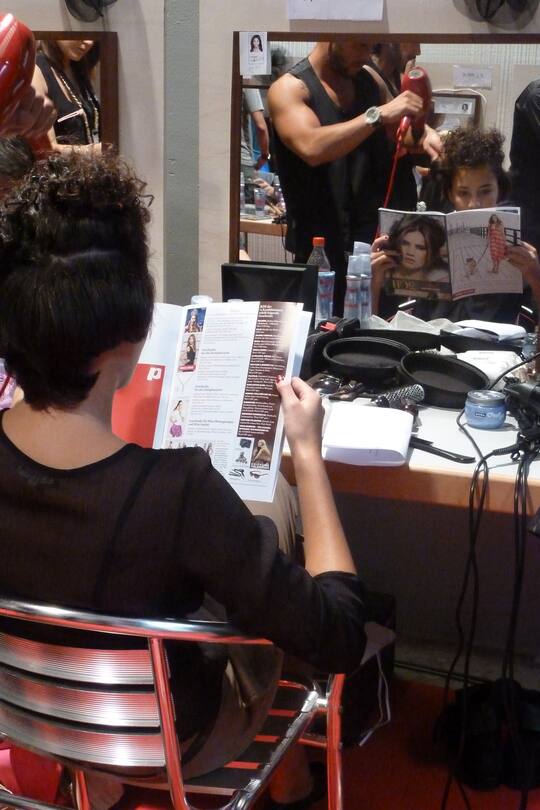 Miss Schweiz 2011 Nachmittag Backstage 9