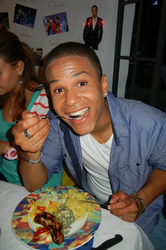 Zusammenkunft DSDS-Kandidaten 2012 in Bern bei Jesse Ritch