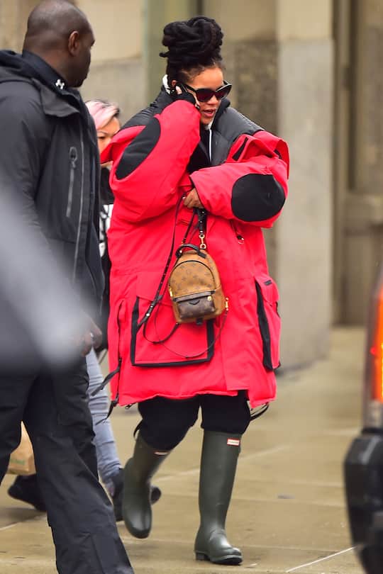 NEW YORK, NY - JANUARY 24: Rihanna is seen on January 24, 2017 in New York City. (Photo by Alo Ceballos/GC Images)