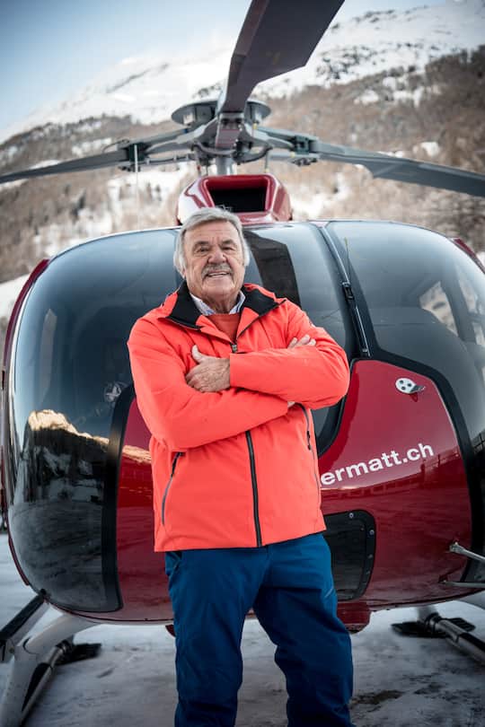 Hausi Leutenegger in Zermatt 2019