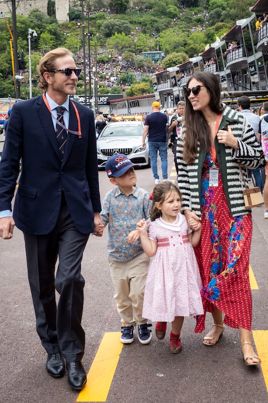 Andrea Casiraghi Sasha India Tatiana Casiraghi