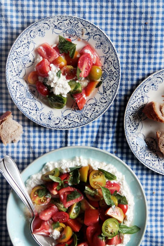 fork and flower X SI Style - Rezept: cremiger Tomatensalat