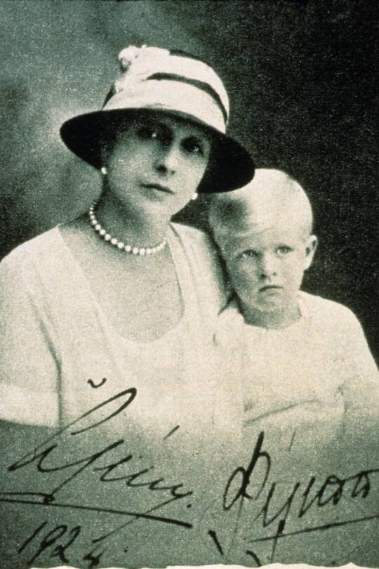 Royalty Foreign - Greece. Prince Philip, Princess ALice of Greece.