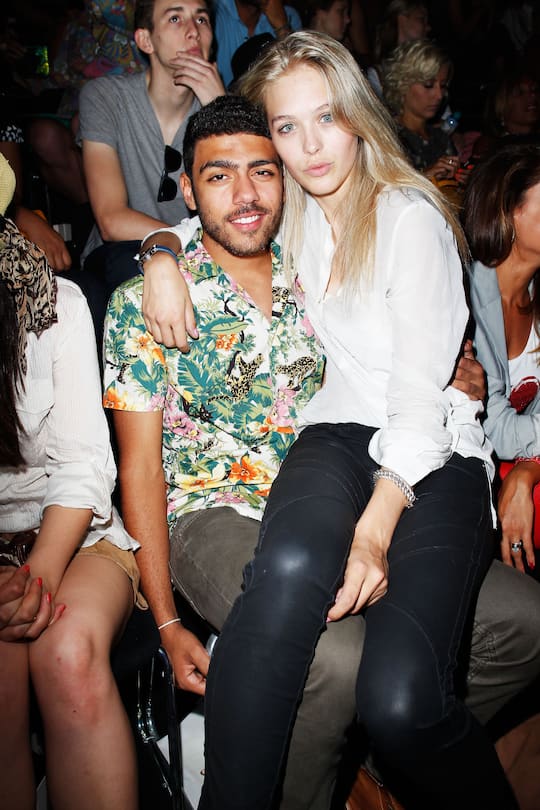 Laura Zurbriggen mit Noah Becker an Fashion Week in Berlin