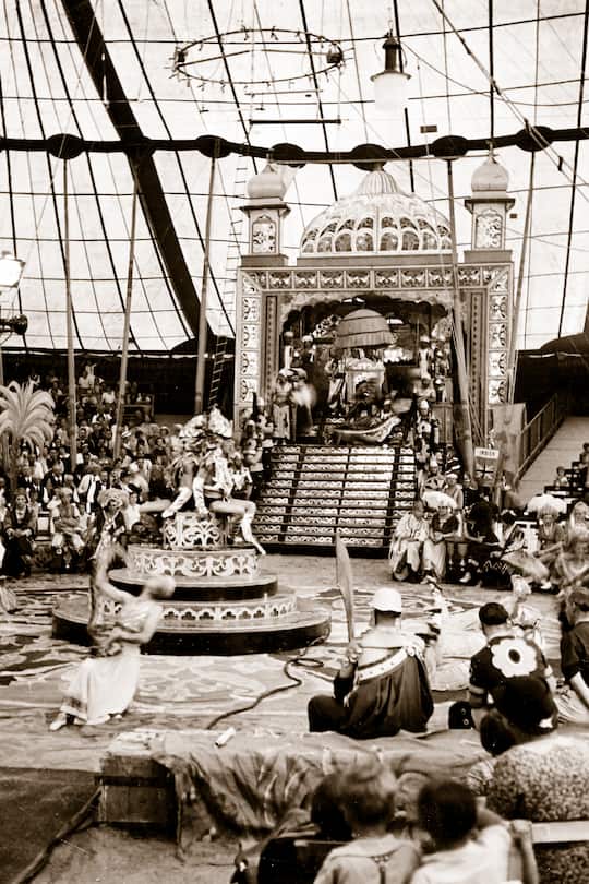 India 1935 Foto Archiv Circus Knie