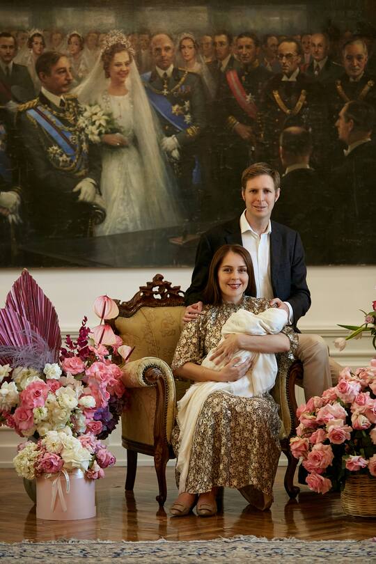 So klein ist Prinzessin Geraldine nicht mehr. Die Tochter von Prinz Leka und Prinzessin Elia feierte kürzlich ihren dritten Geburtstag.