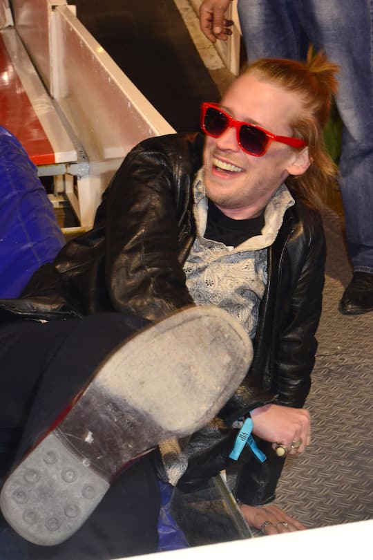 PARIS, FRANCE - MARCH 29:  Macauley Culkin attends 'Les Toiles Enchantees' Children Care Association Auction Dinner During The 50th Foire du Trone at Pelouse de Reuilly on March 29, 2013 in Paris, France.  (Photo by Foc Kan/WireImage)