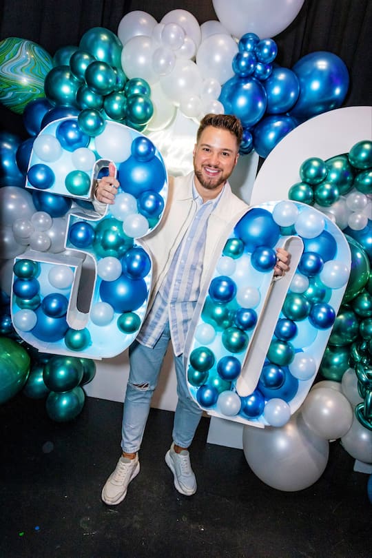 Happy 30! Michael Graber liebt Geburtstage – runde ganz besonders.