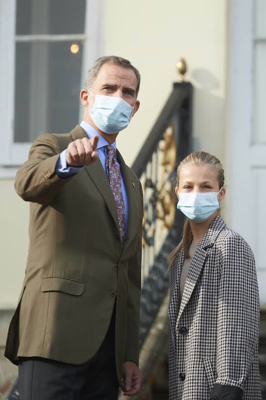 Prinzessin Leonor König Felipe