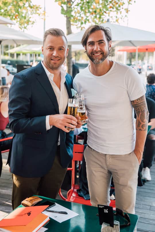 Jonny Fischer und Manuel Burkart, 2020