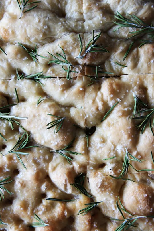 fork and flower X Si Style Rezept: Allerbeste Focaccia