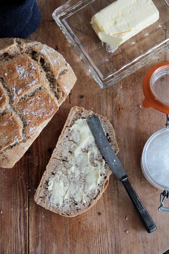 fork and flower X SI Style - Rezept: Brot ohne Kneten