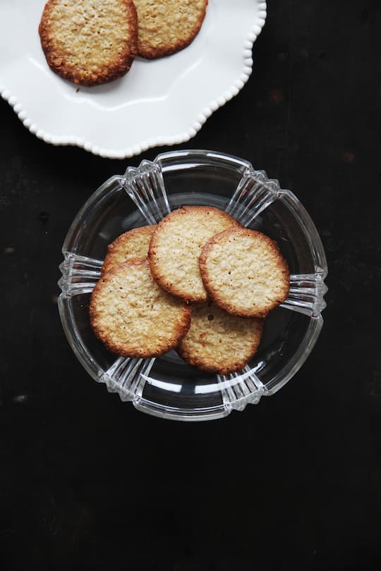 fork and flower X SI Style Rezept: Haferflocken Spitzen-Guetzli