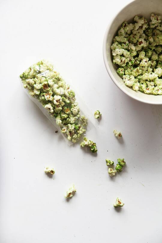 fork and flower X SI Style Rezept: Matcha Popcorn