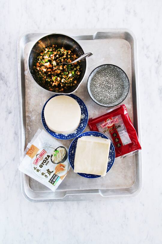 fork and flower X SI Style Rezept: Wonton Miso Suppe