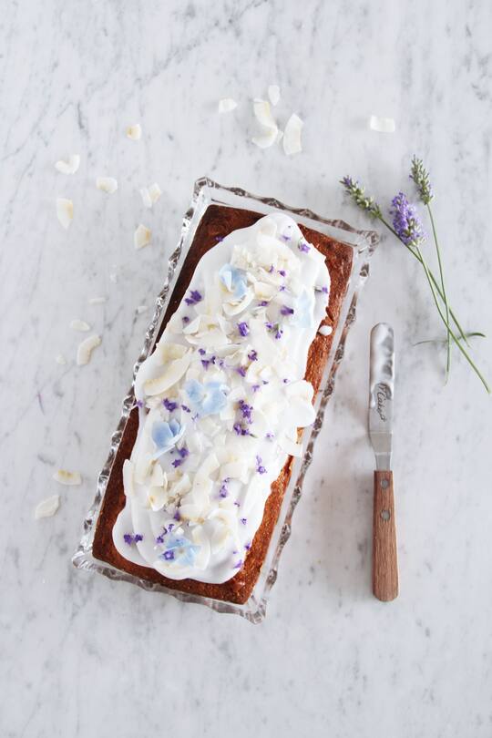 fork and flower X SI Style Rezept: Einfacher Kokoskuchen