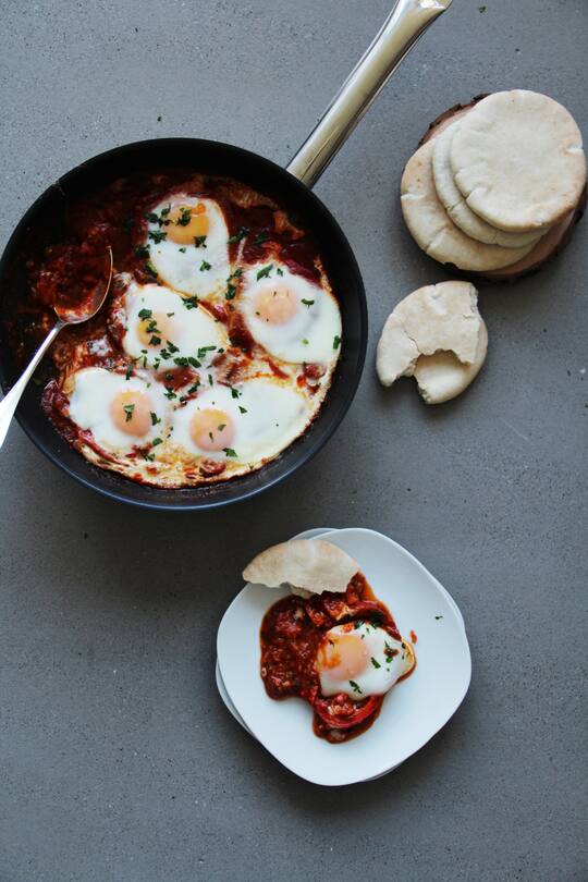 fork and flower X SI Style Rezept: Shakshuka